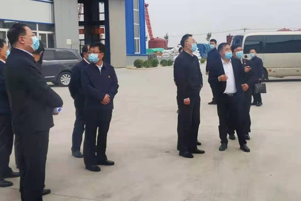 遼寧省委副書記、省長劉寧一行實(shí)地考察一諾環(huán)境	